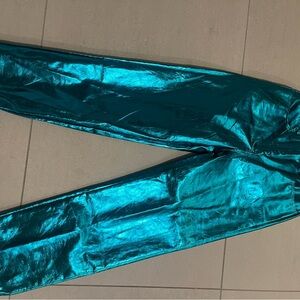 Shiny Metallic Pants